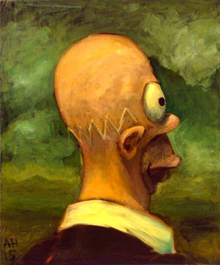 Homer - Portrait No. 449 (AH 2015-134) erstellt 2015
