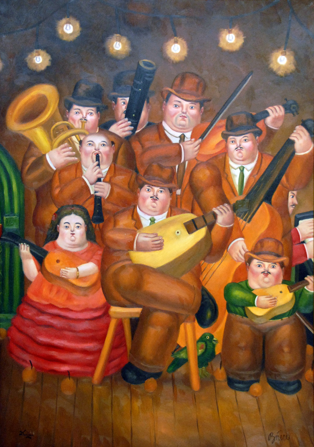 Botero – Die Musiker ( The Musicans) erstellt None
