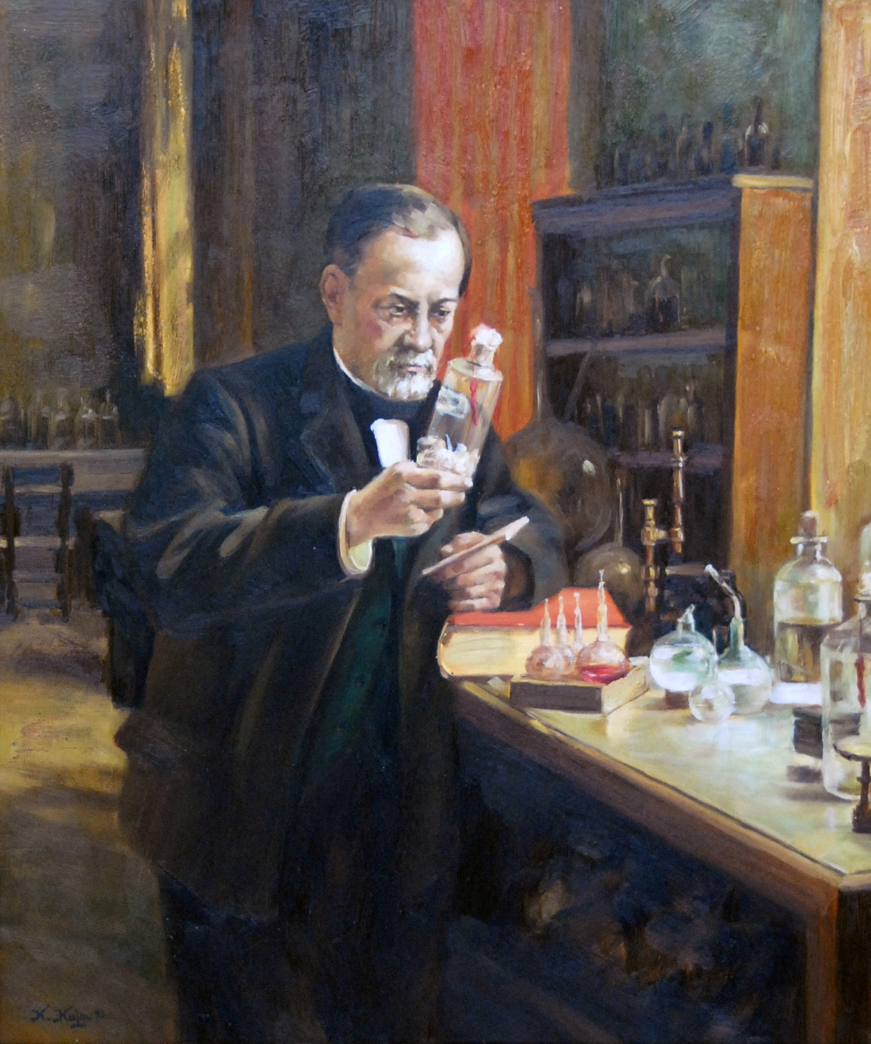 Louis Pasteur erstellt None